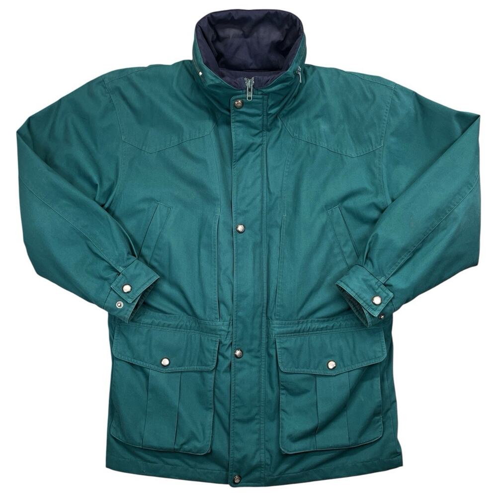 Vintage London Fog Limited Edition Field Jacket Men’s M Hunter Green Utility
